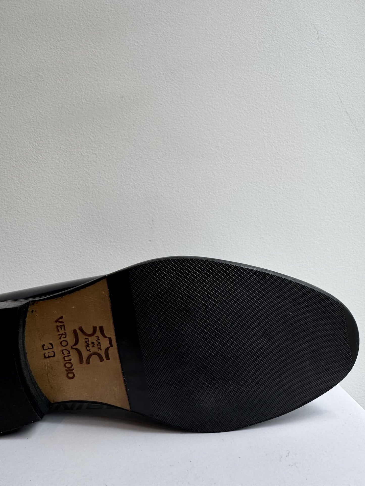 Mocassino in pelle doppia fibbia