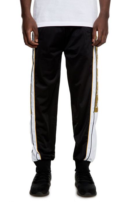 Pantalone tuta Kappa nero e oro