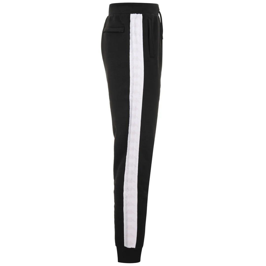 Pantalone Kappa Con polsino Nero