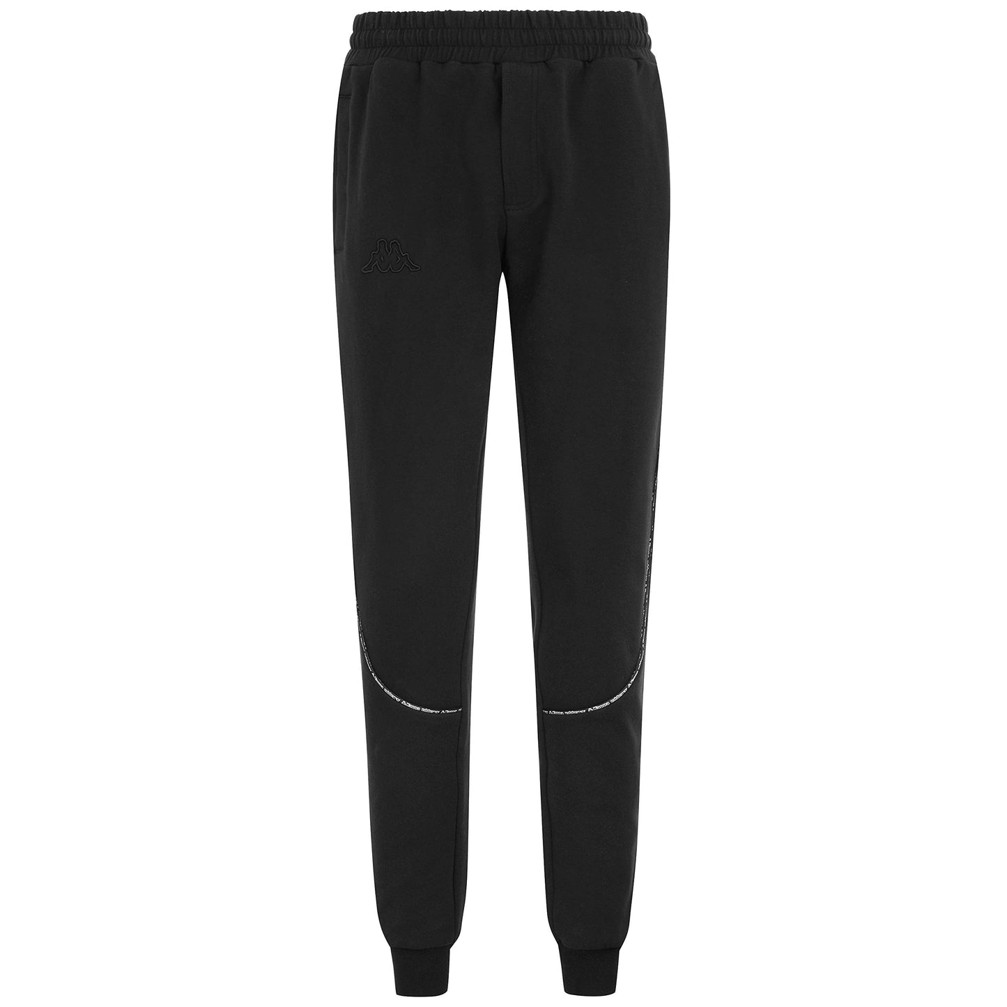 Pantalone Kappa nero tape bapa