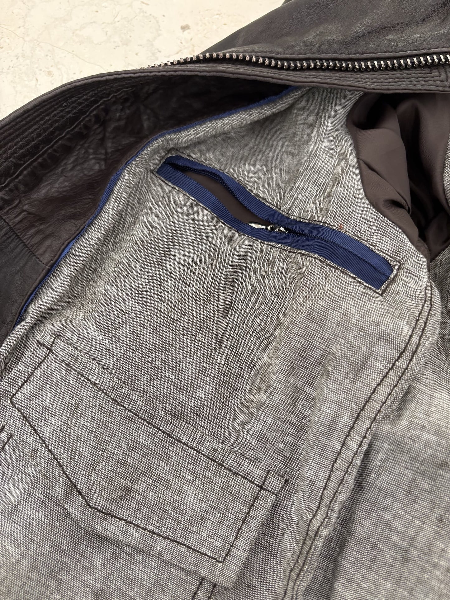 Giubbotto in vera pelle The Jack Leathers