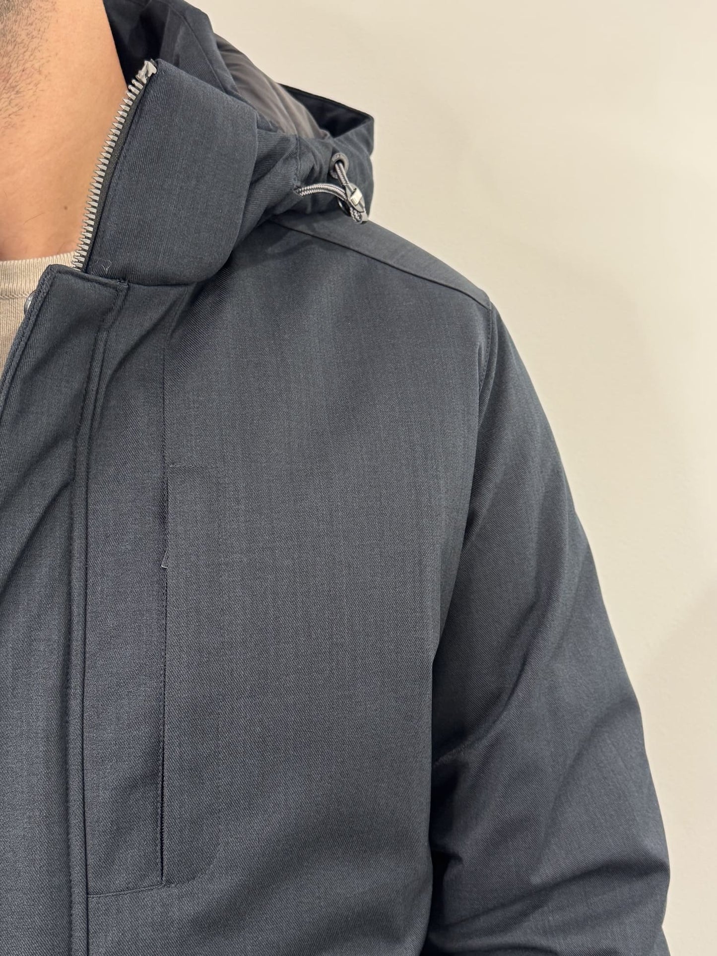 Giubbotto lungo Sea Barrier lungo blu