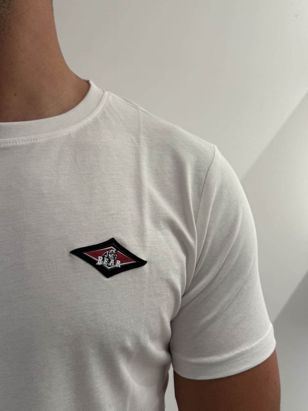 T-Shirt Bear con logo e grafica sul lato
