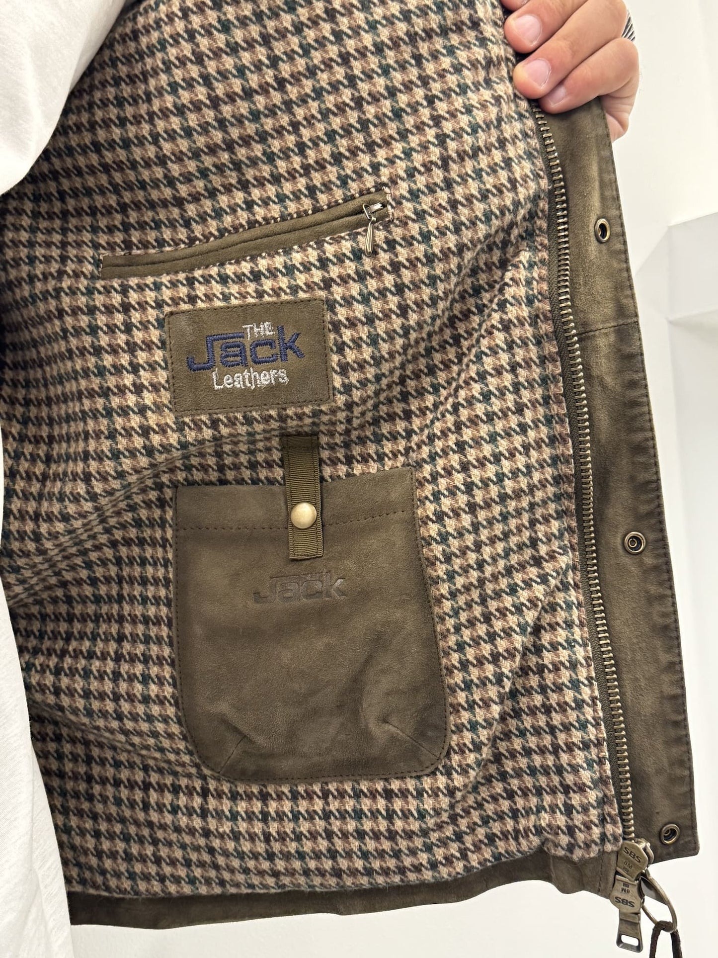 Giubbotto in vera pelle The Jack leathers