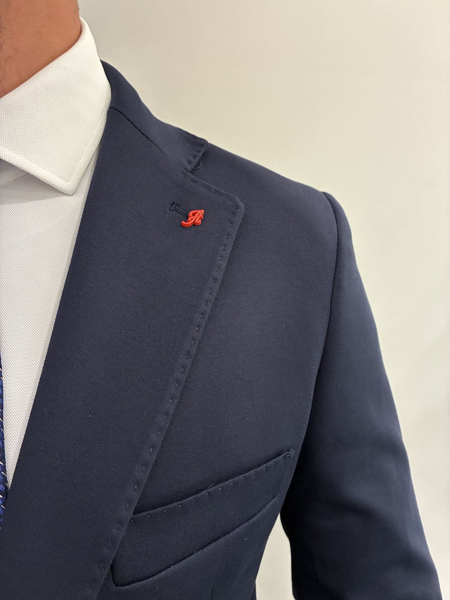 Giacca punto Milano elasticizzata