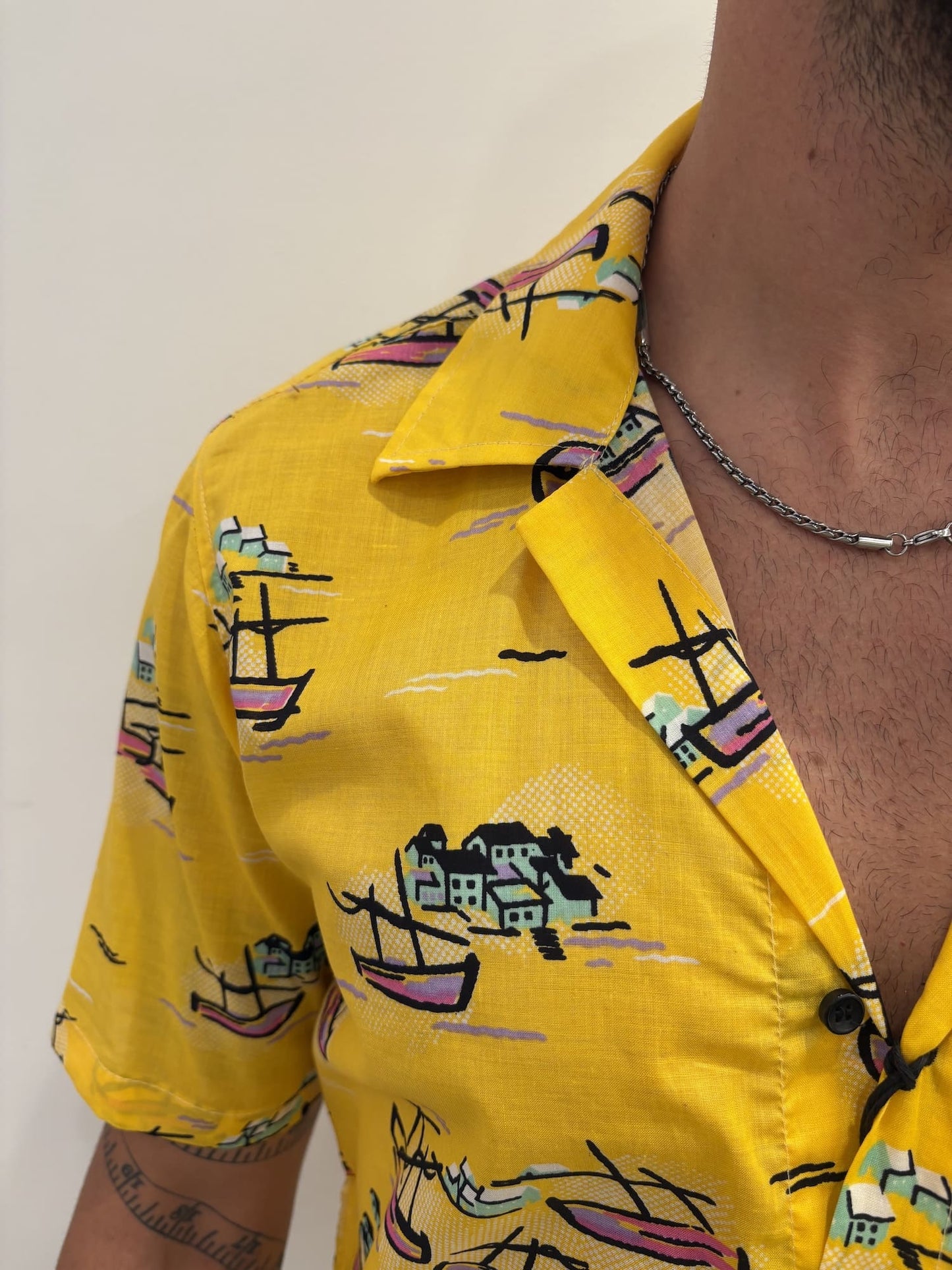 Camicia Hawaiana con fantasia