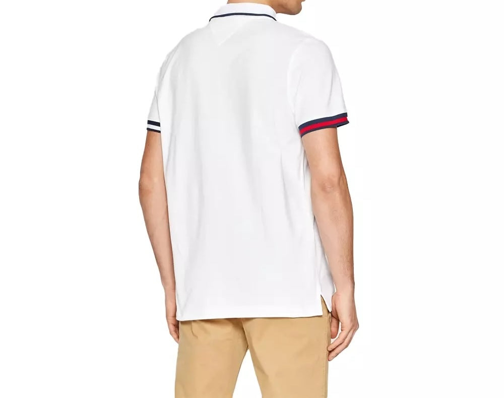 Polo Tommy Jeans red flag