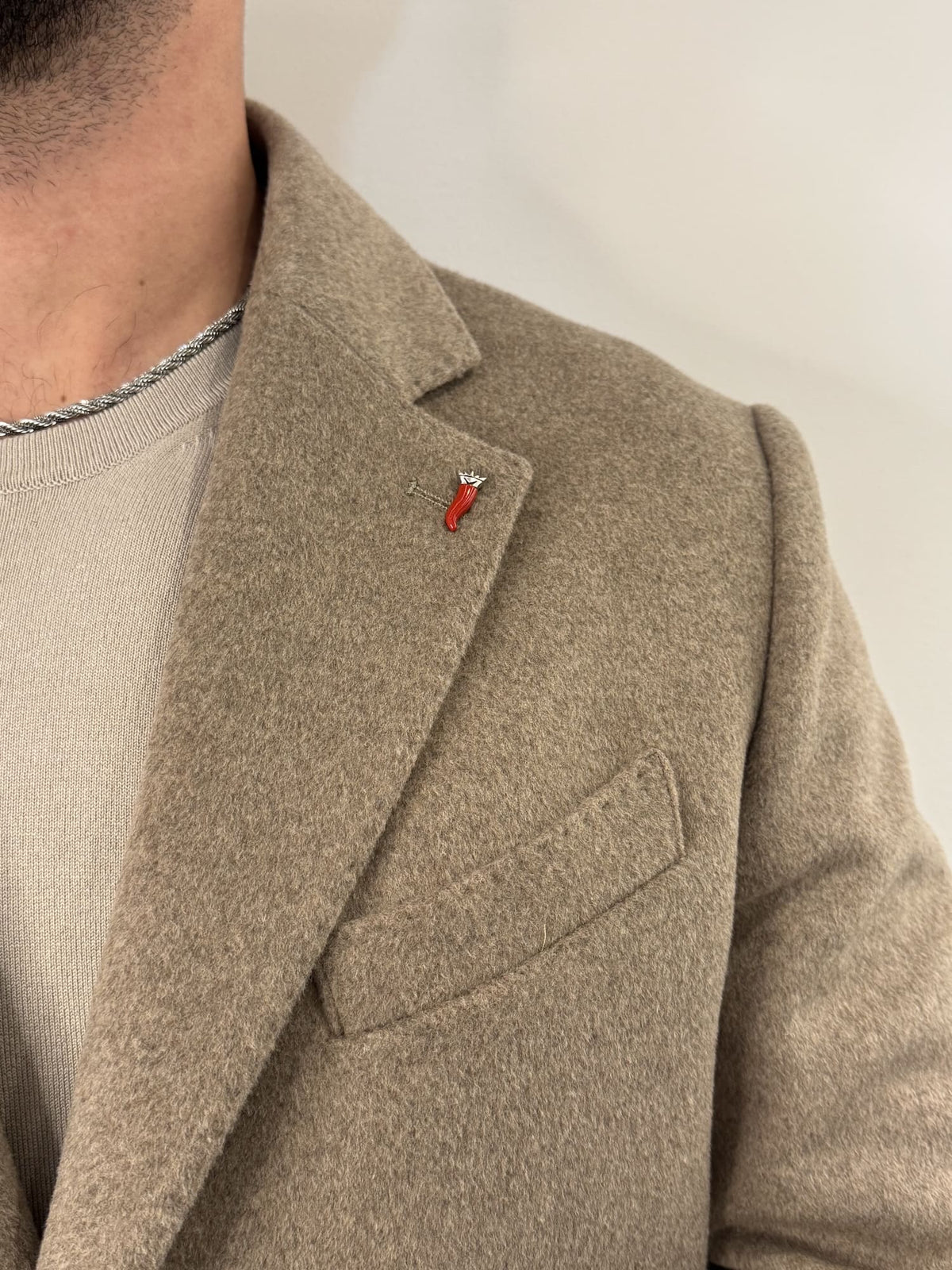 Cappotto Mulish in misto lana