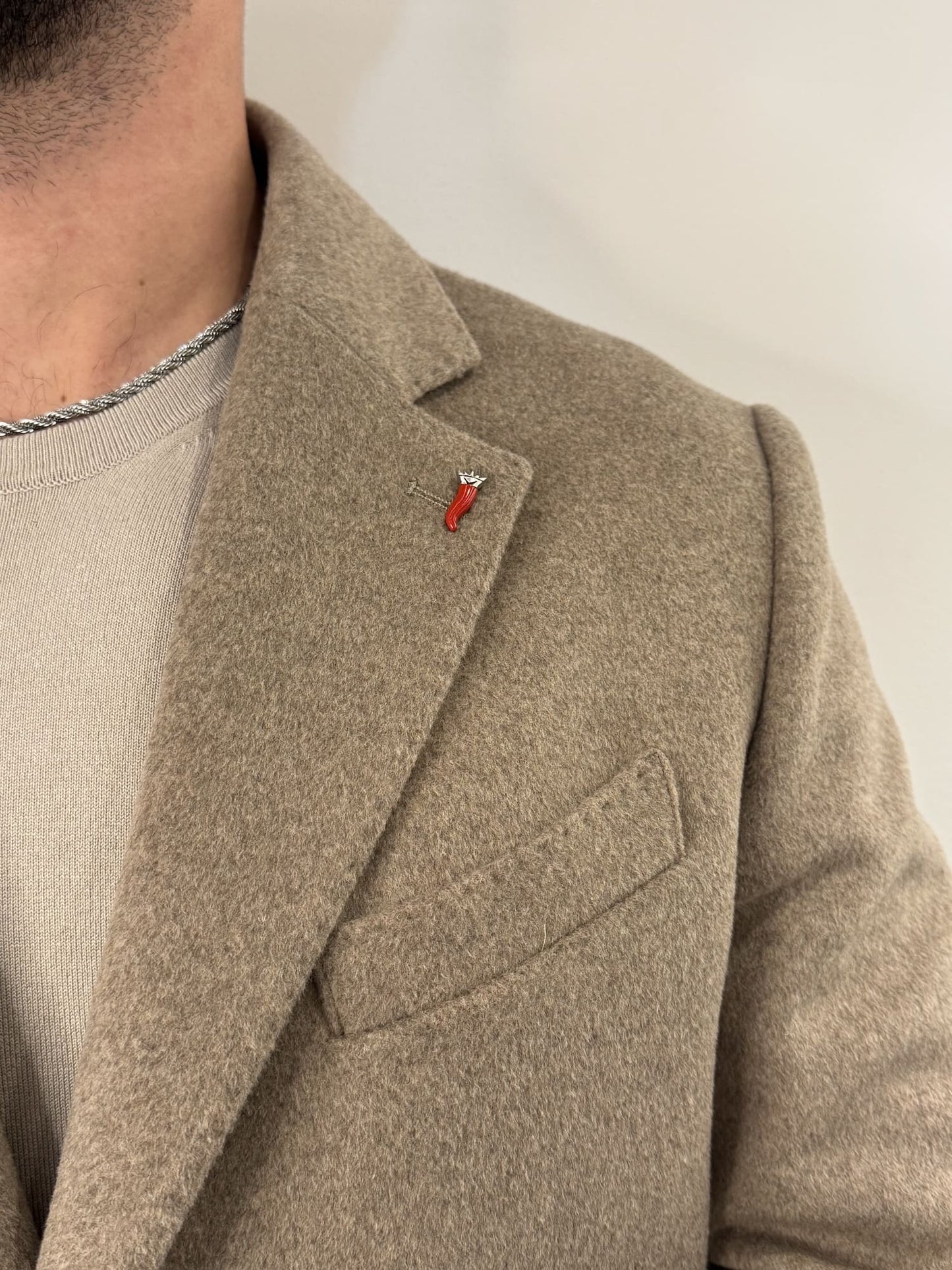 Cappotto Mulish in misto lana