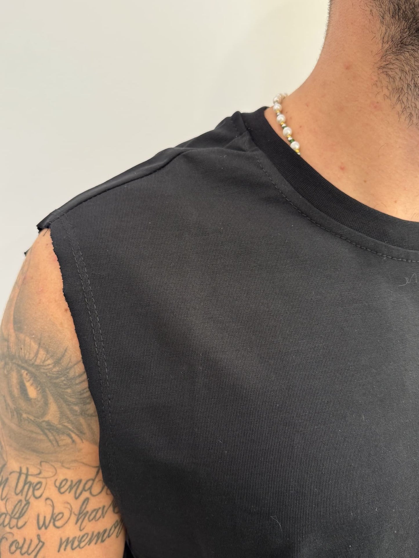 Canotta spalla larga