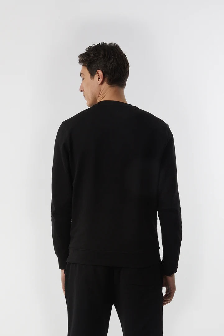 Felpa girocollo basic