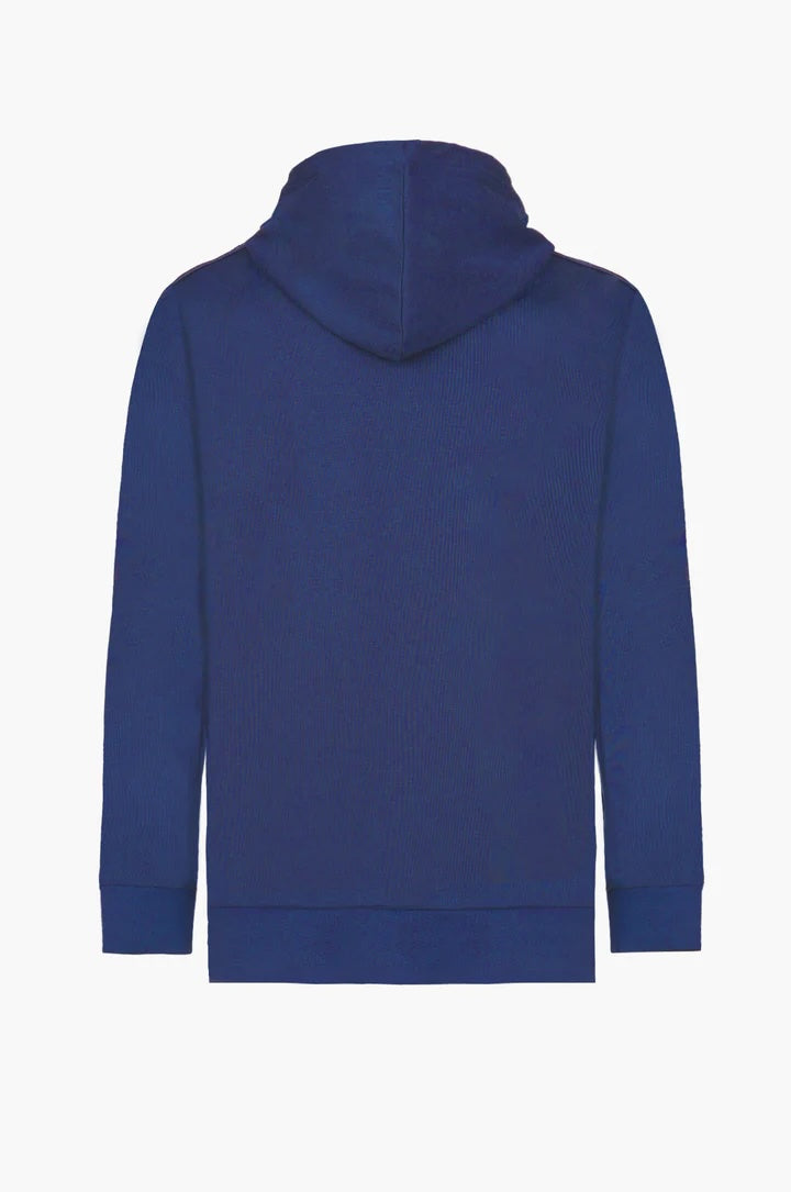 Felpa con cappuccio basic Sorbino royal