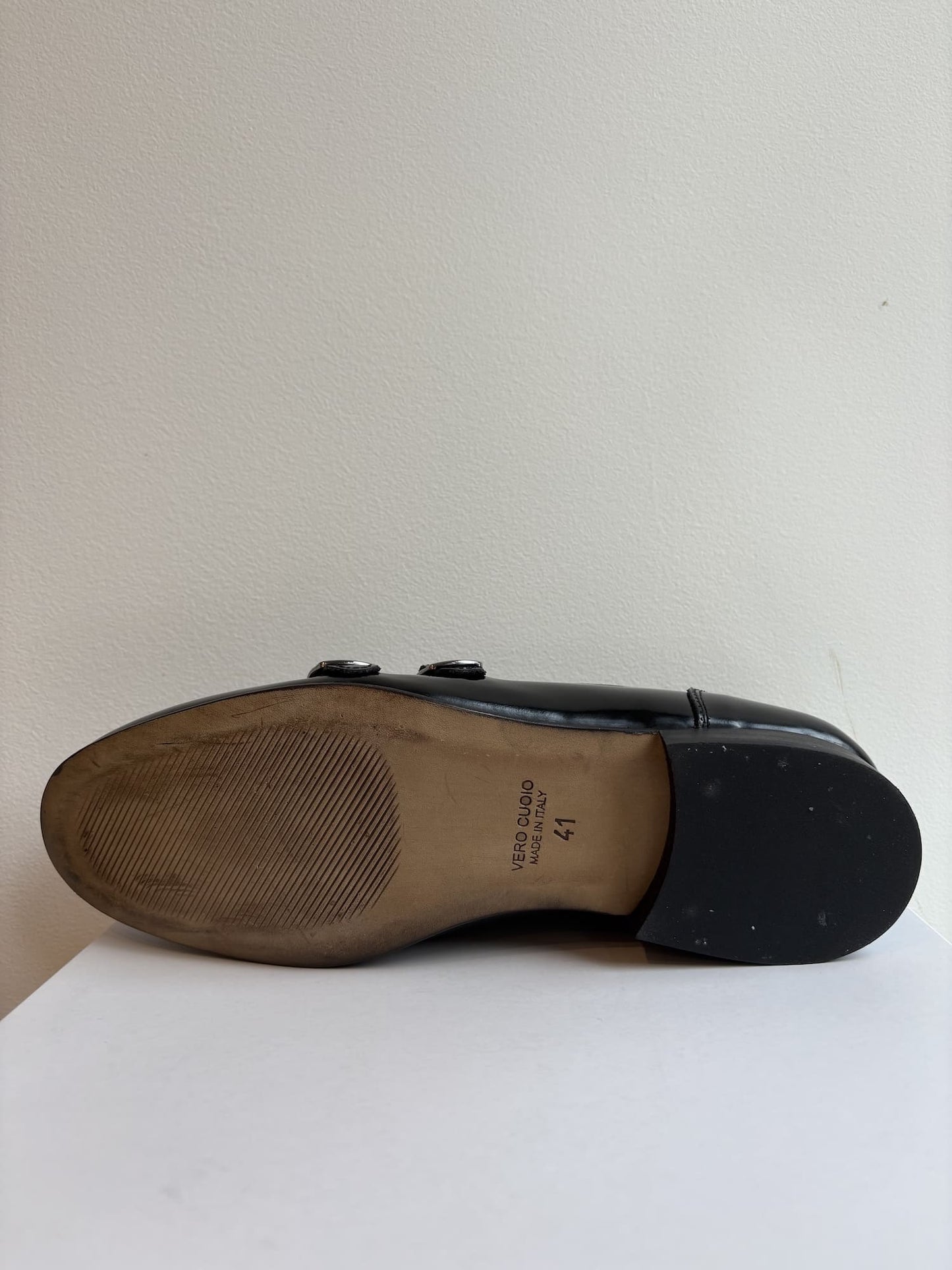 Mocassino con doppia fibbia