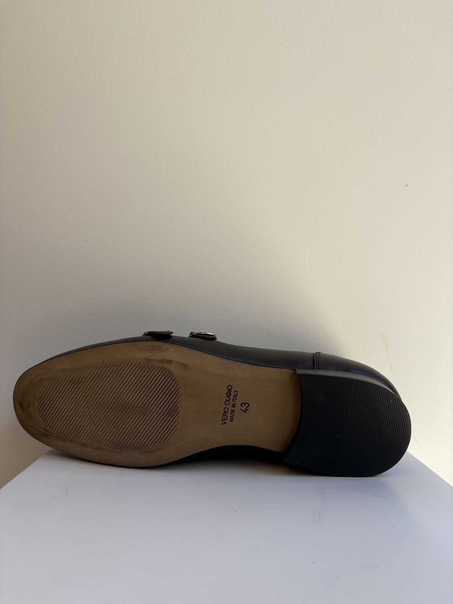 Mocassino con doppia fibbia