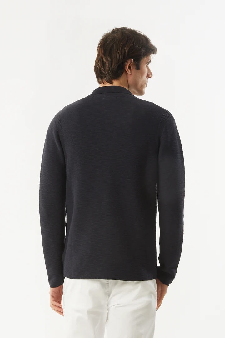 Giacca in maglia in cotone