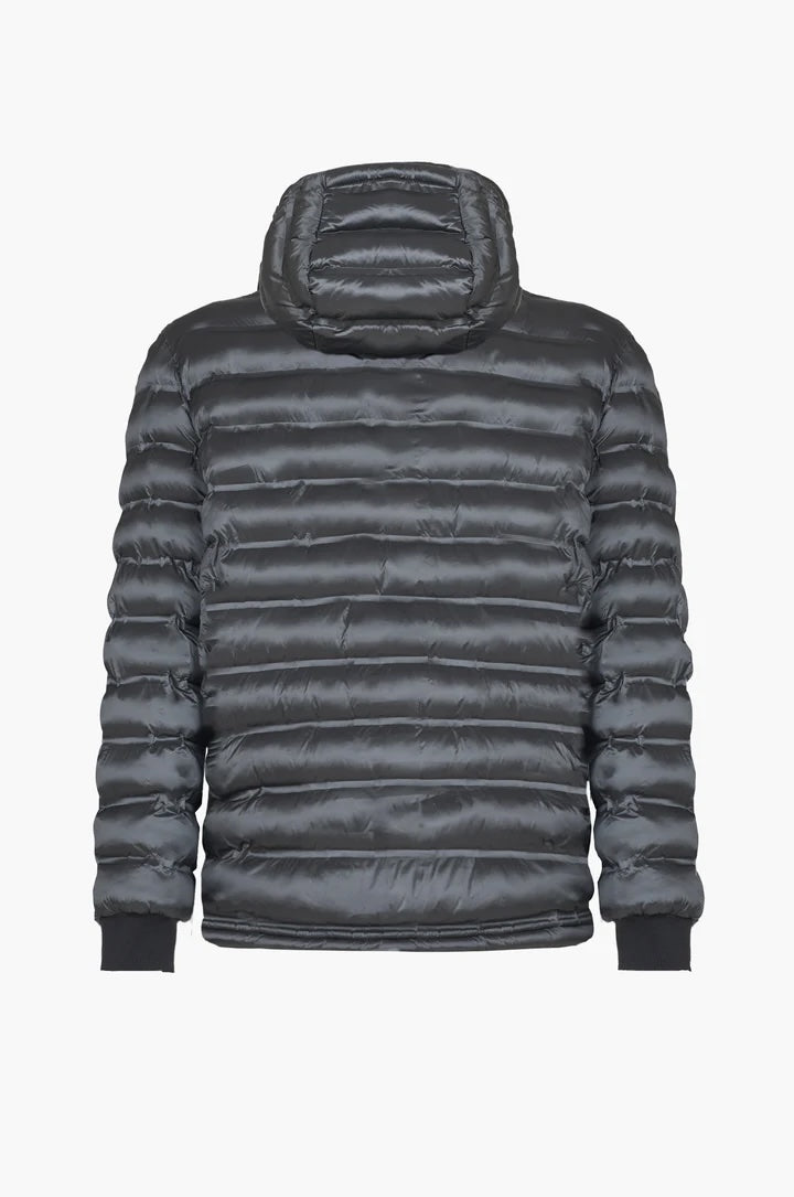 Giubbotto con cappuccio reversibile Sorbino nero