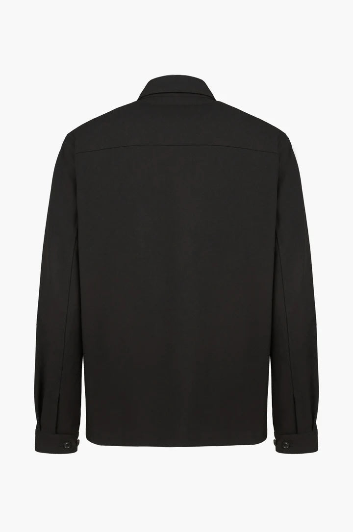 Giacca camicia coordinata Sorbino nera