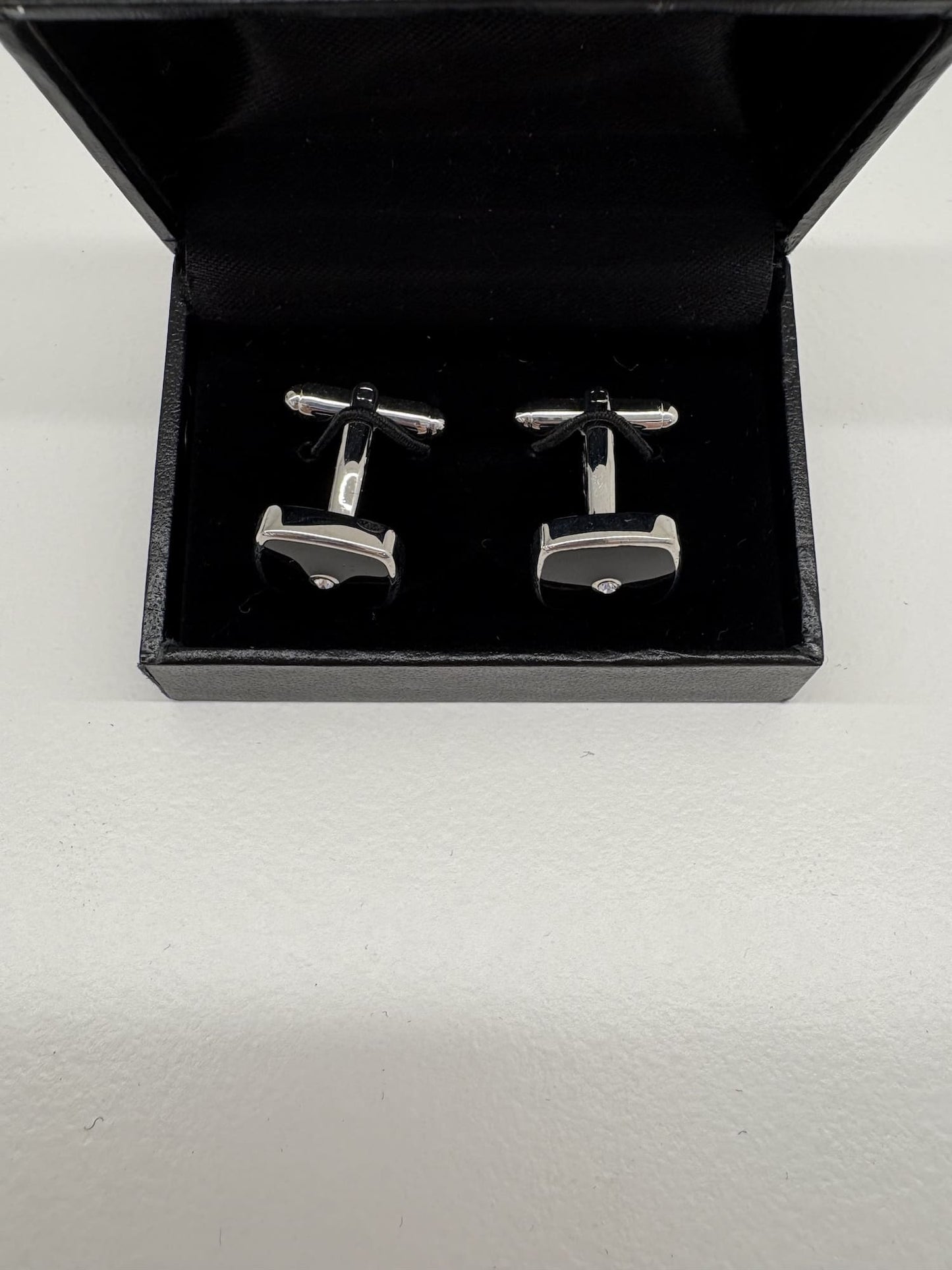 Gemello argento e nero