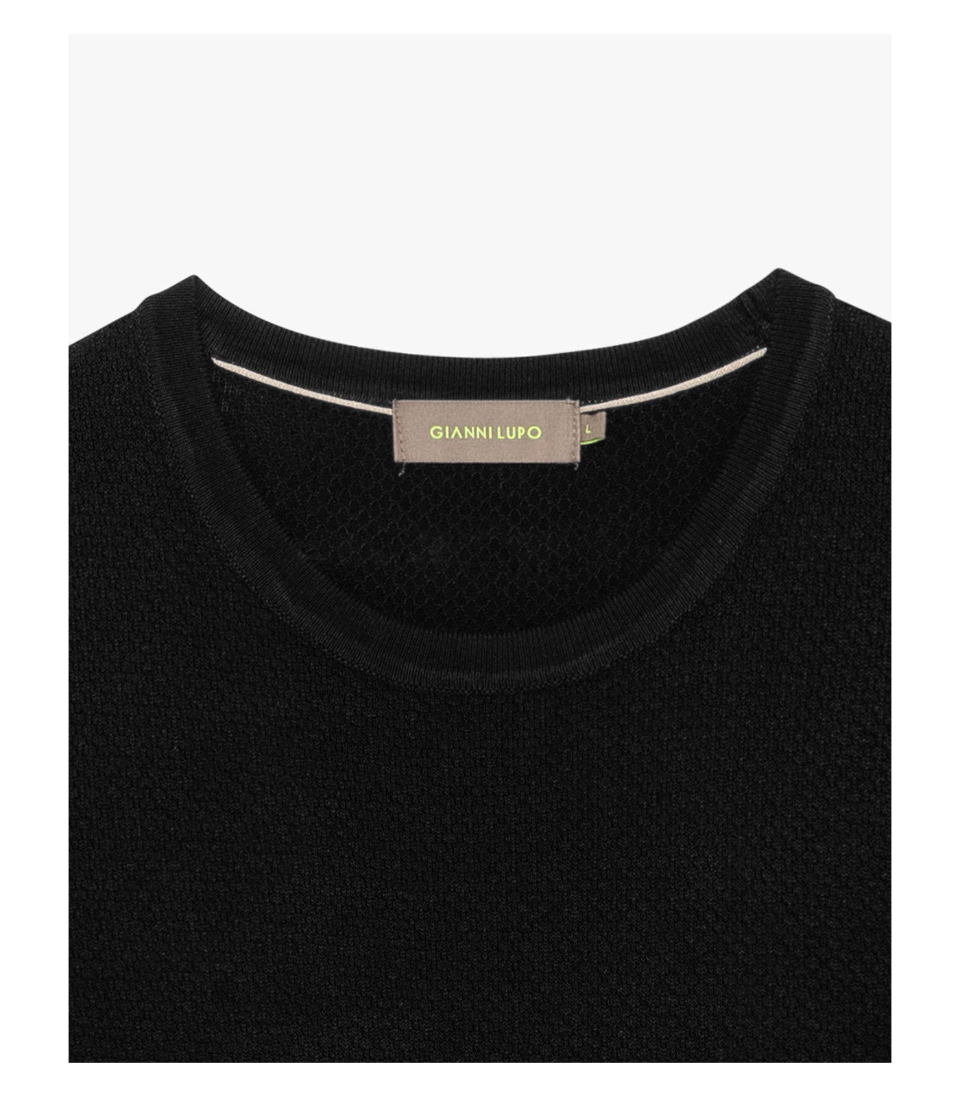 T-shirt in maglia texturizzata