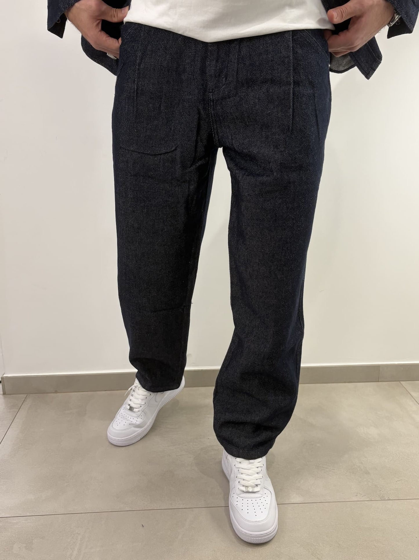 Completo Gianni Lupo in jeans