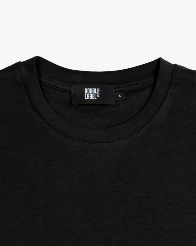 T-shirt Nera Gianni lupo