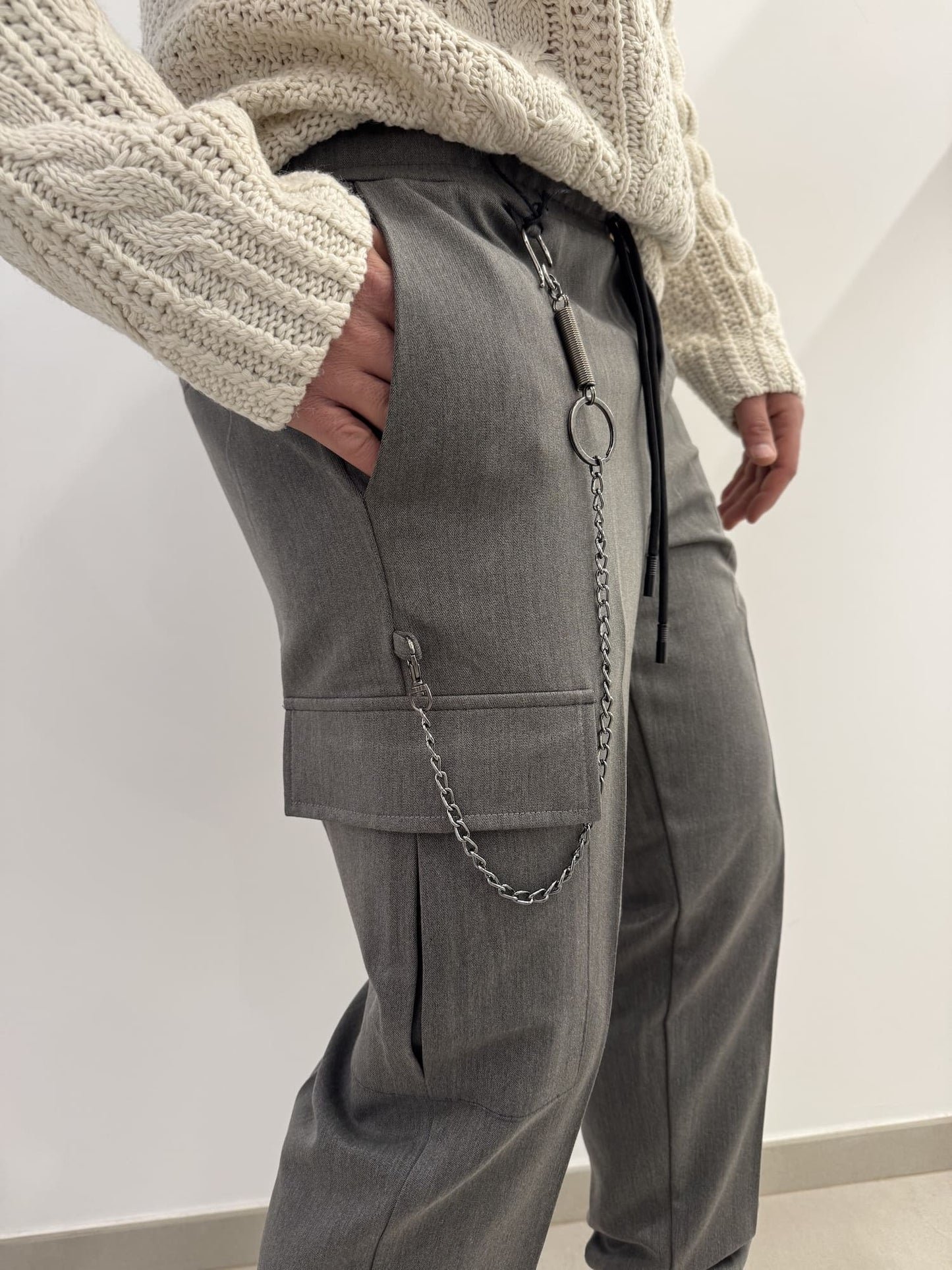 Pantalaccio cargo con molla