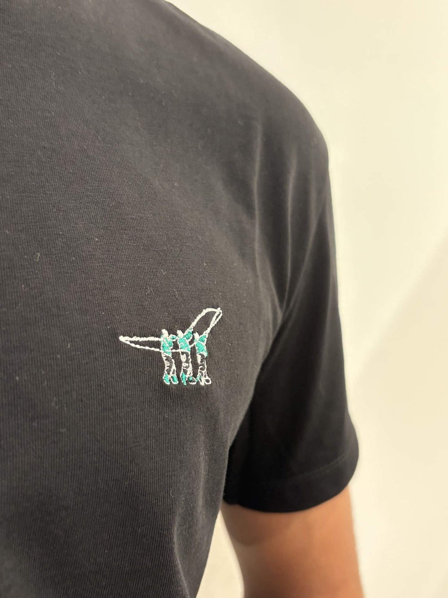 T-shirt Henry cotton's con logo sul petto