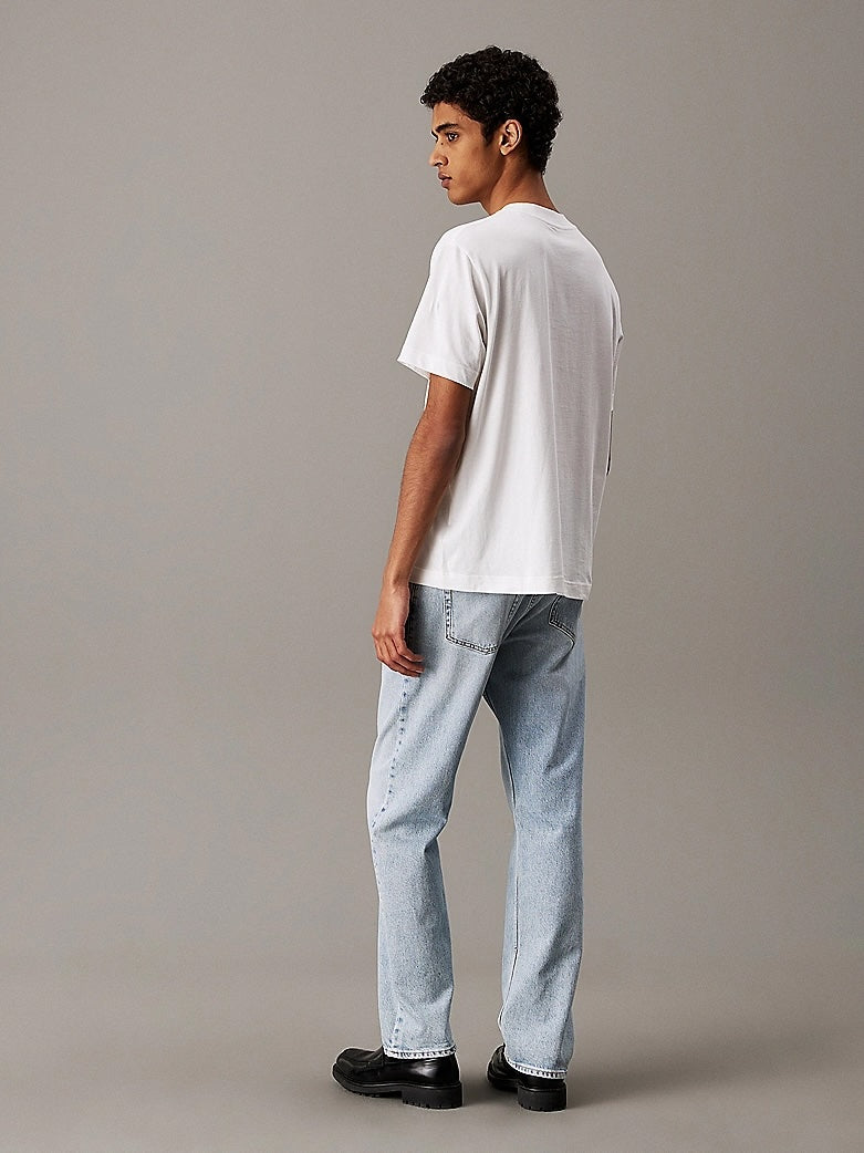 T-shirt con stampa fotografica e monogramma Calvin Klein