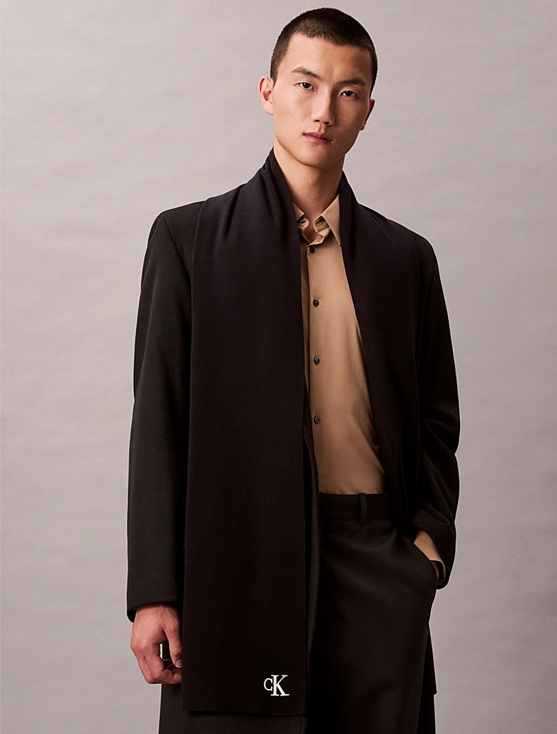 Sciarpa con signature logo