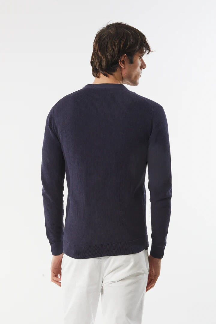 Cardigan in cotone basic