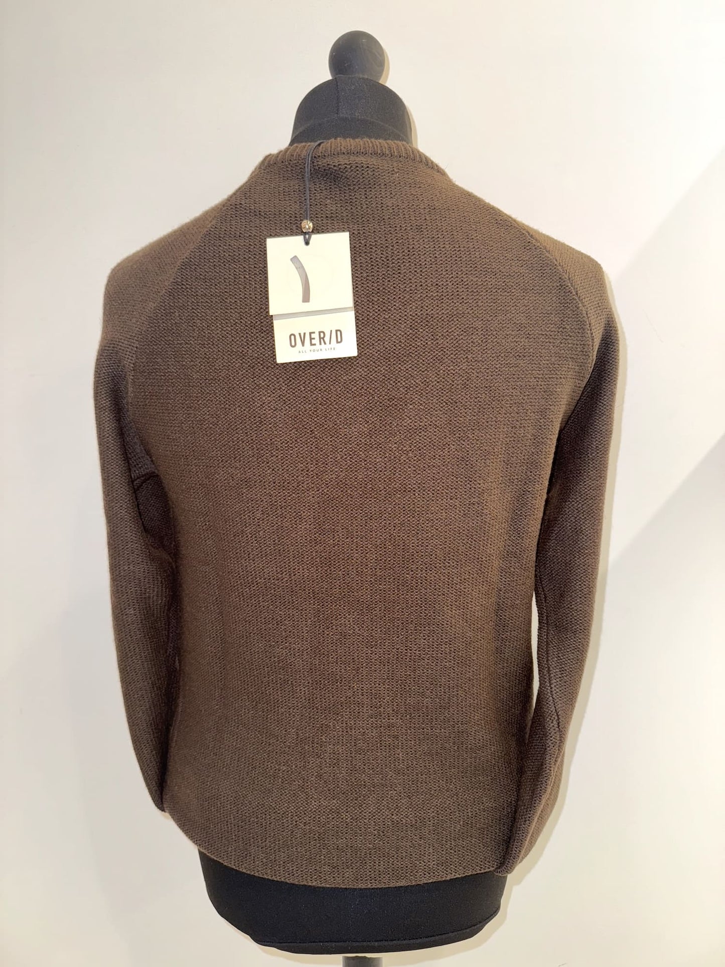 Paricollo strutturato raglan Over/D