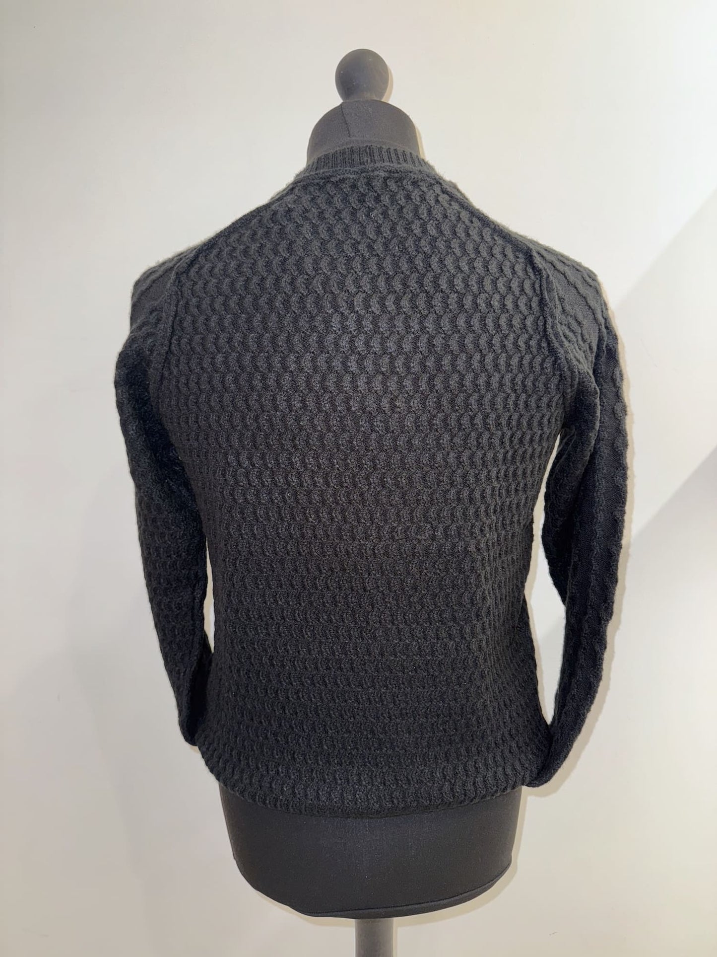 Pullover paricollo strutturato