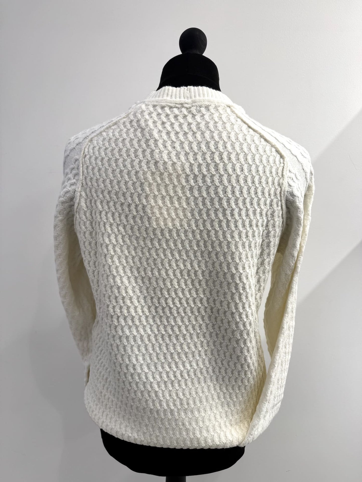 Pullover paricollo strutturato