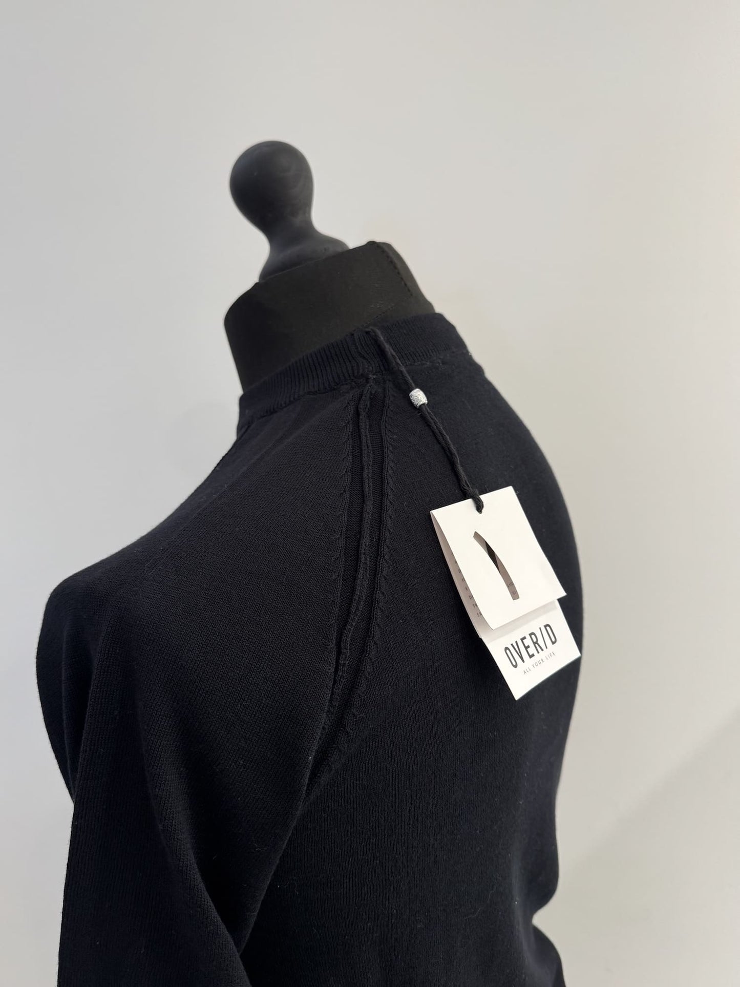 Pullover paricollo raglan Over/D