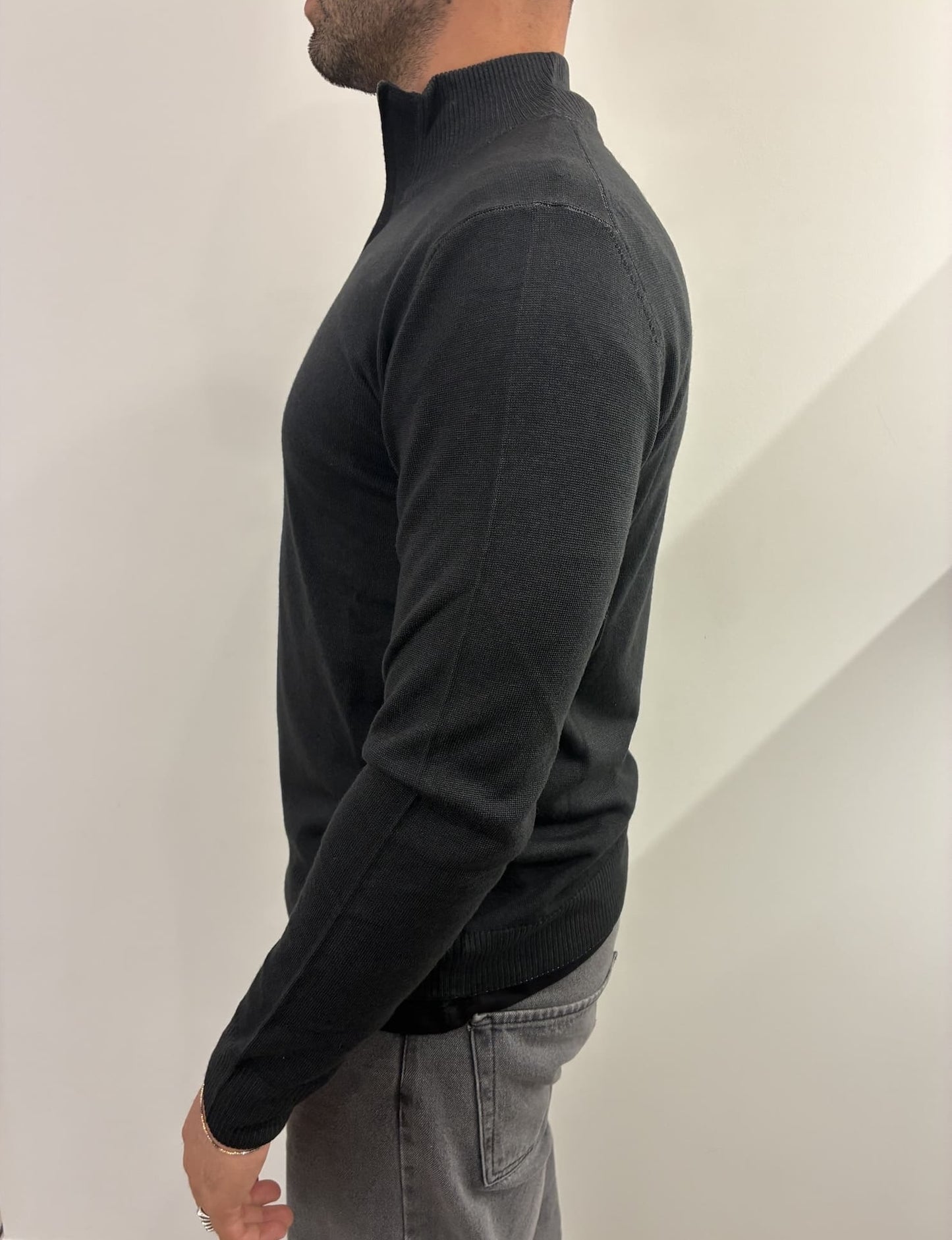 Maglioncino Out/Fit con mezza zip