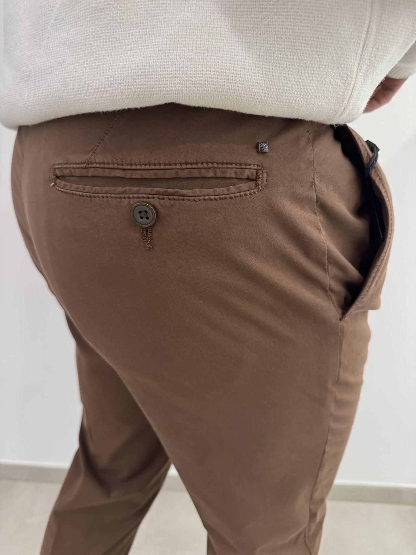 Pantalone uomo semi elegante