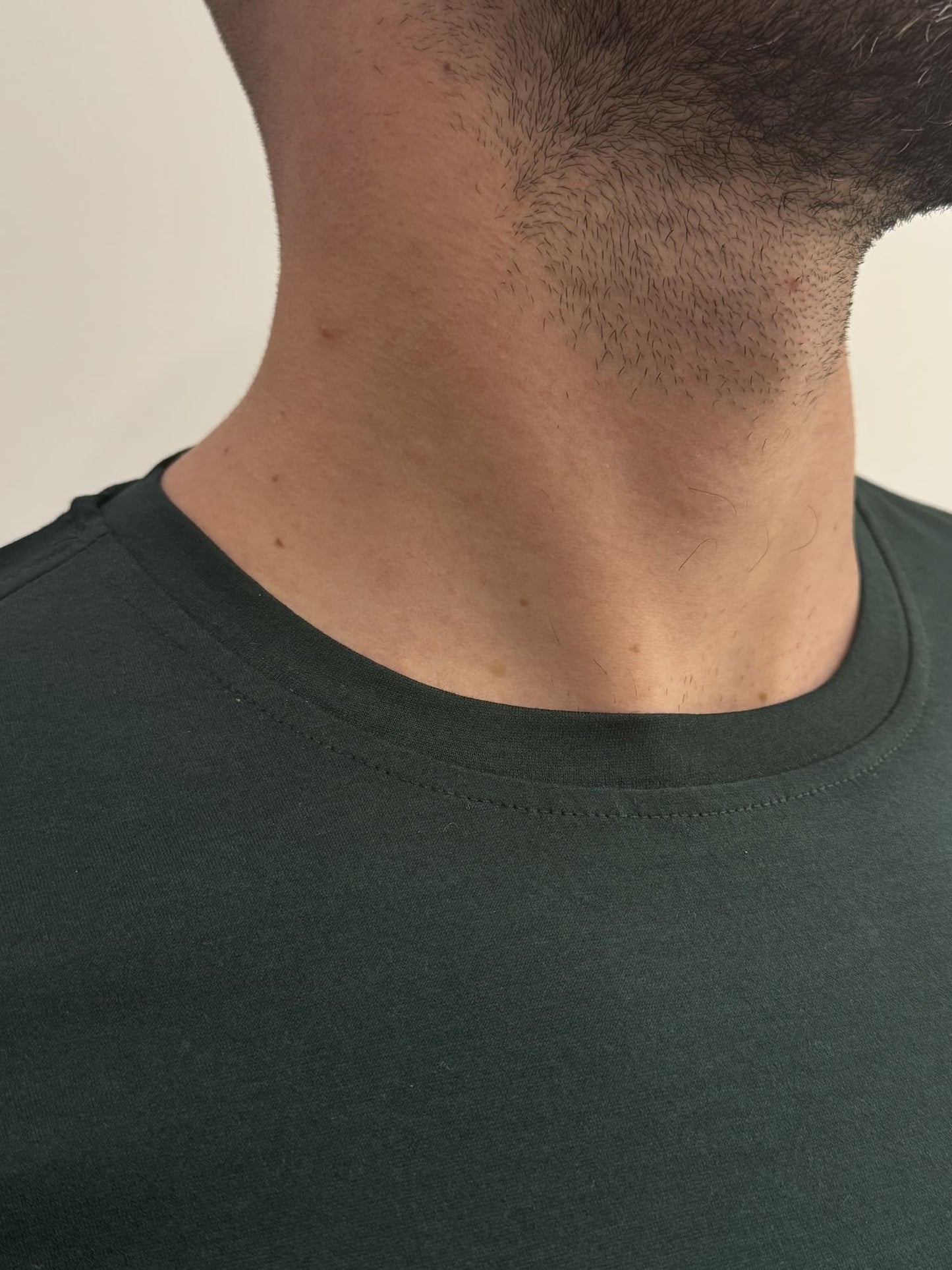 T-shirt in filo di Scozia