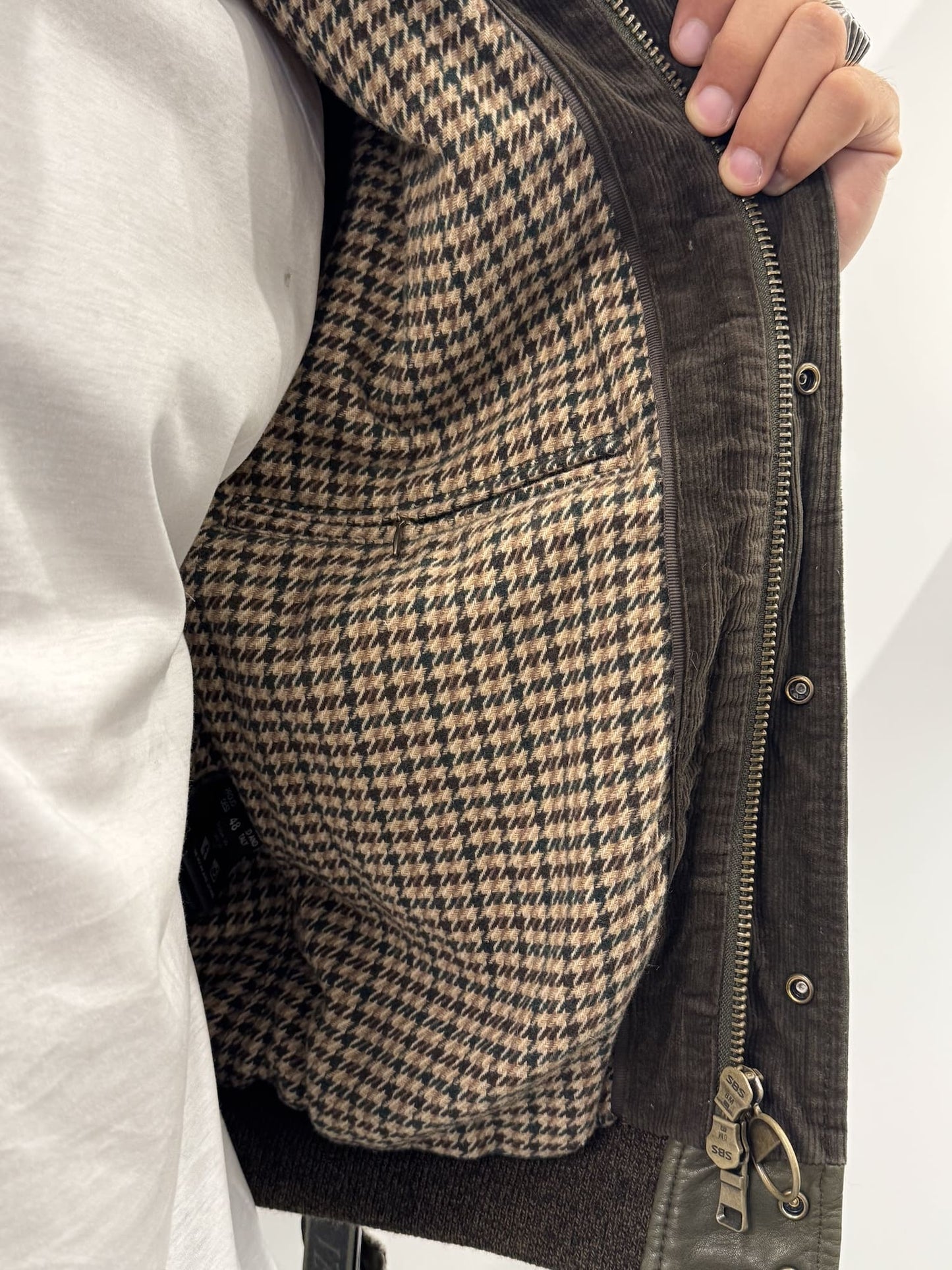 Giubbotto in vera pelle The Jack Leaters