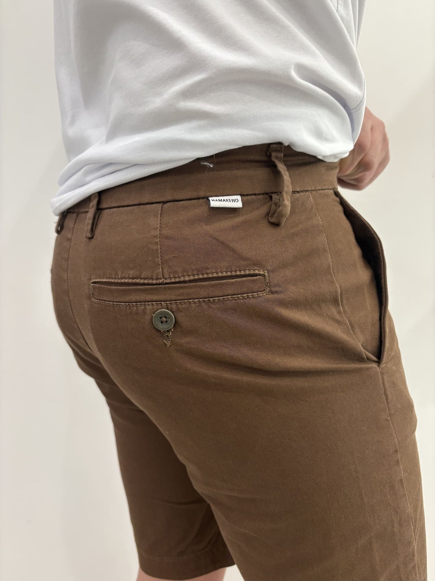 Bermuda tasca a filo slim