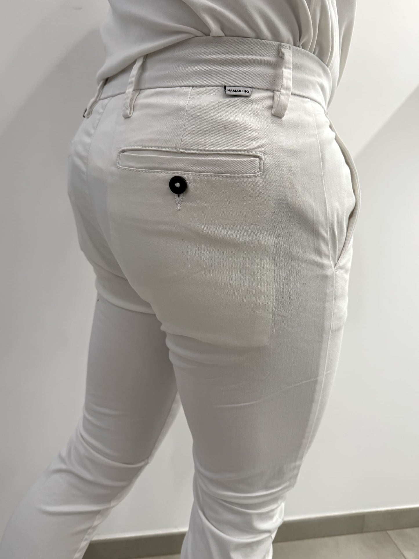 Pantalone uomo slim in cotone