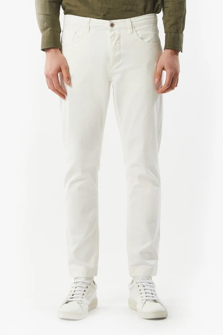 Pantaloni 5 tasche slim fit bull