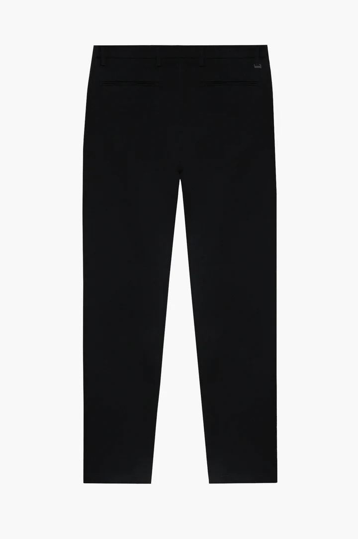 Pantaloni chinos regular fit basic nero