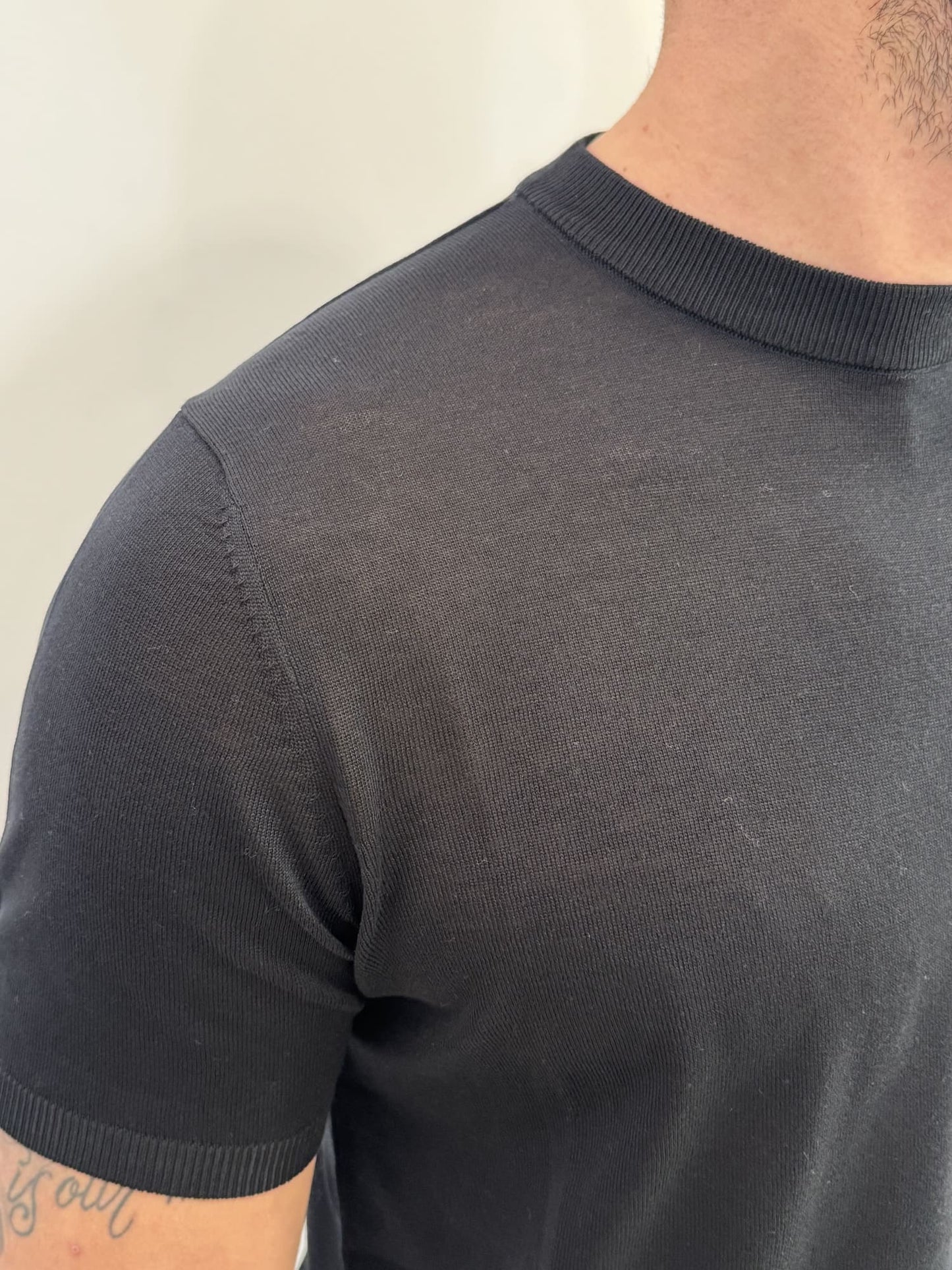 T-Shirt girocollo in filo