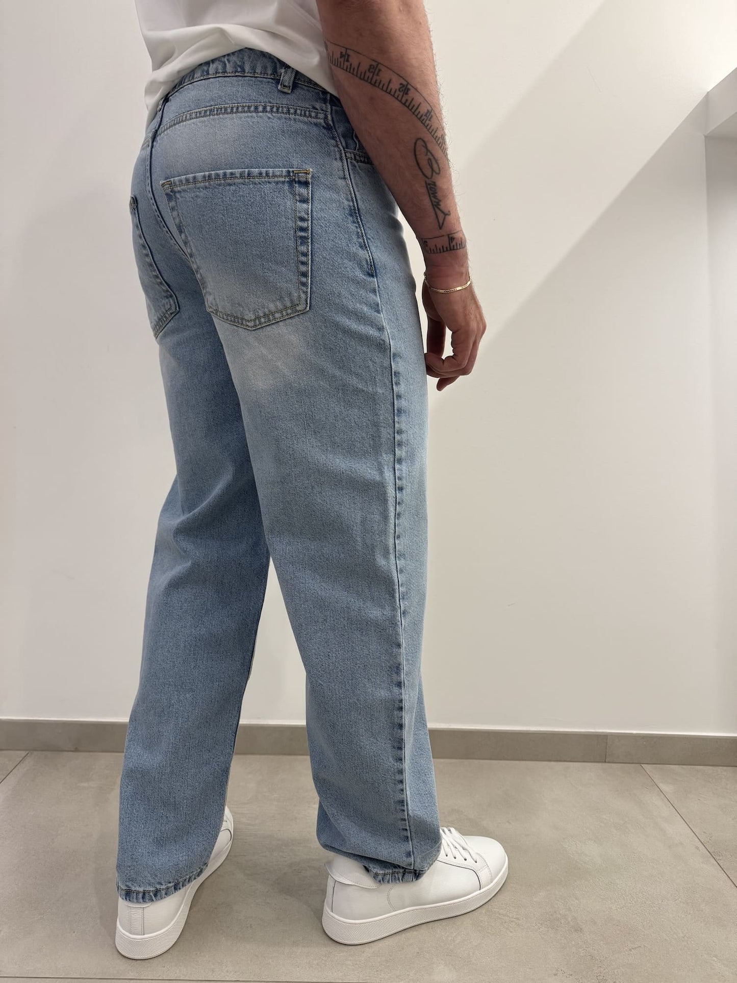 Jeans chiaro baggy