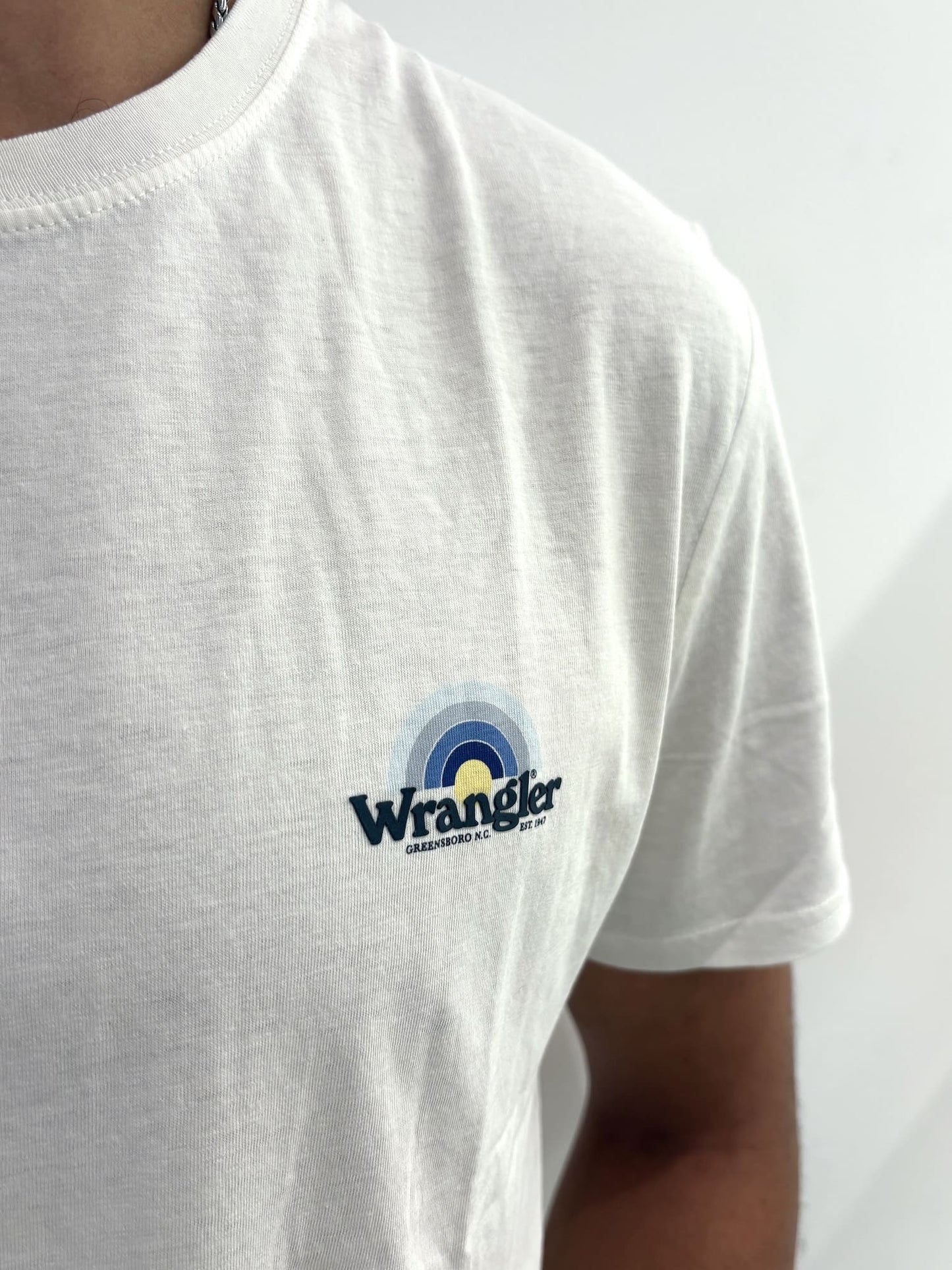 T-shirt Wrangler con logo sul petto