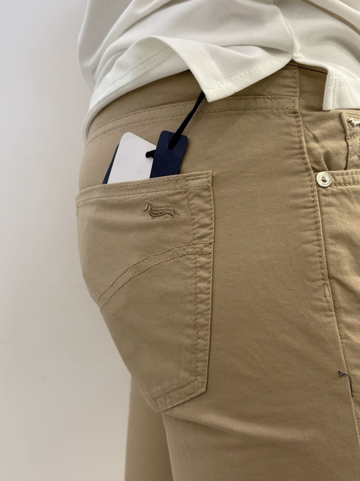 Pantalone Harmont & Blaine 5 tasche in misto lino