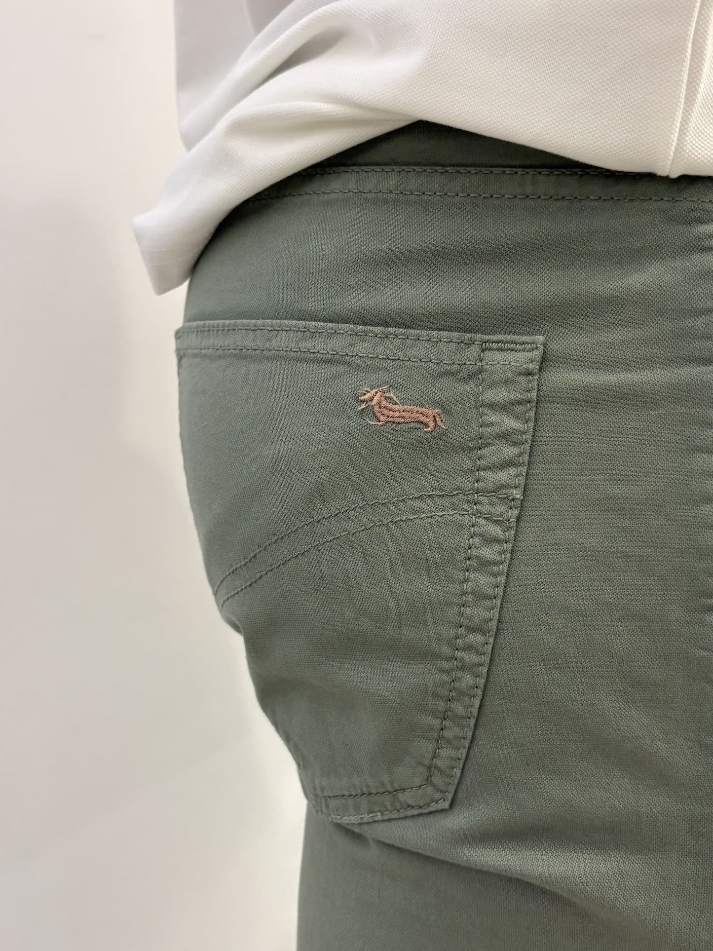 Pantalone Harmont & Blaine 5 tasche in misto lino