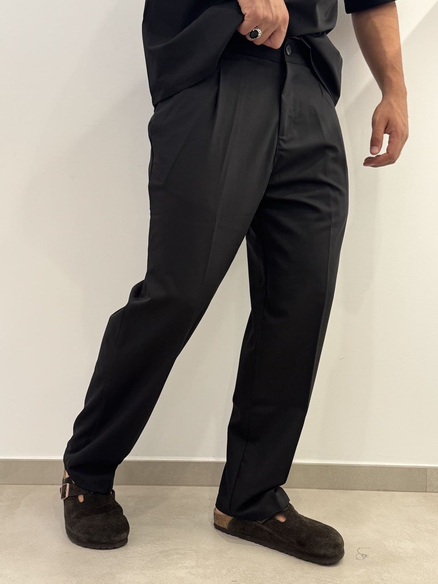 Coordinato camicia con zip