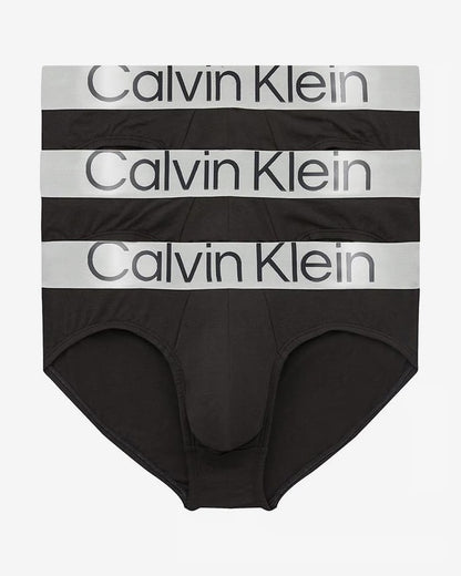 Slip Calvin Klein Steel Cotton nero