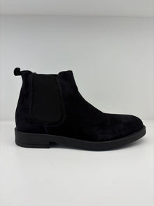 Stivaletto scamosciato blu